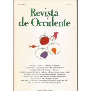 REVISTA DE OCCIDENTE 6 1981