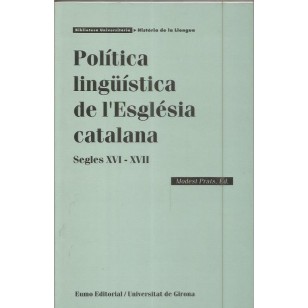 POLITICA LINGÜÍSTICA DE L´ESGLESIA...