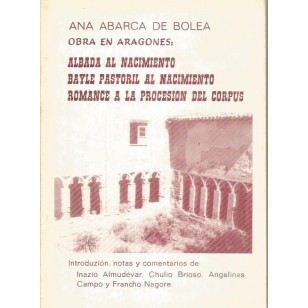 OBRA EN ARAGONÉS:ALBADA AL NACIMIENTO...