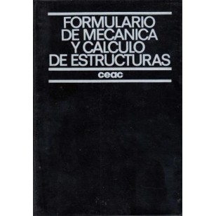 FORMULARIO DE MECÁNICA Y CÁLCULO DE...