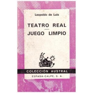 TEATRO REAL/JUEGO LIMPIO