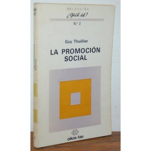 LA PROMOCIÓN SOCIAL