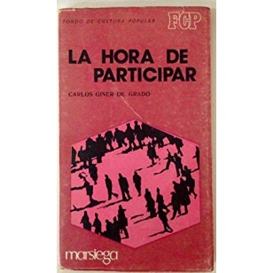 LA HORA DE PARTICIPAR