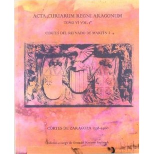ACTA CURIARUM REGNI ARAGONUM TOMO IV...