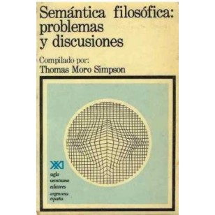 SEMÁNTICA FILOSÓFICA PROBLEMAS Y...