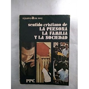 SENTIDO CRISTIANO DE LA PERSONA LA...
