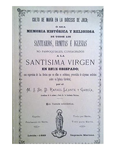 CULTO DE MARÍA EN LA DIÓCESIS DE JACA...