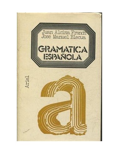 GRAMÁTICA ESPAÑOLA