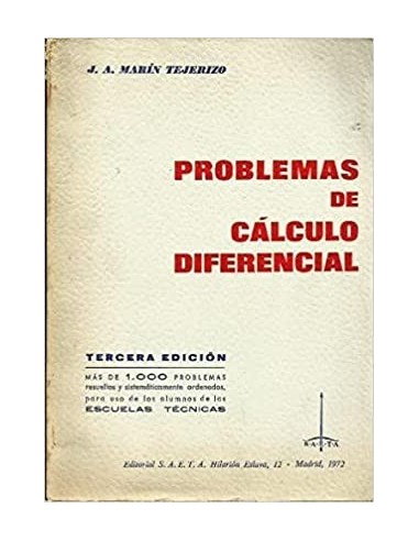 PROBLEMAS DE CÁLCULO DIFERENCIAL