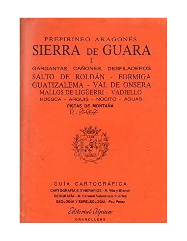 SIERRA DE GUARA I Guía cartográfica