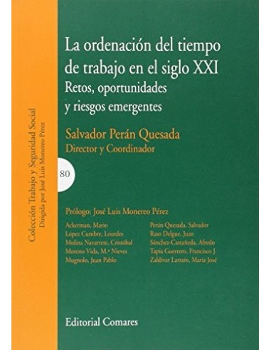 LA ORDENACIÓN DEL TIEMPO DE TRABAJO...