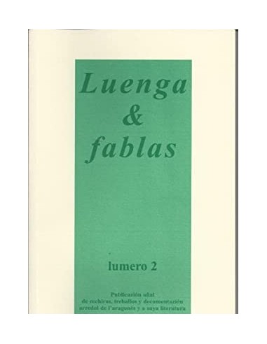 LUENGA & FABLAS lumero 2