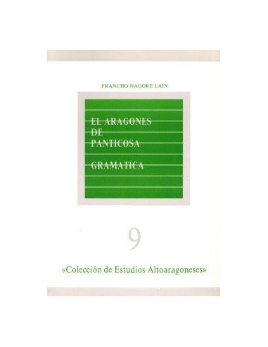 EL ARAGONÉS DE PANTICOSA GRAMÁTICA