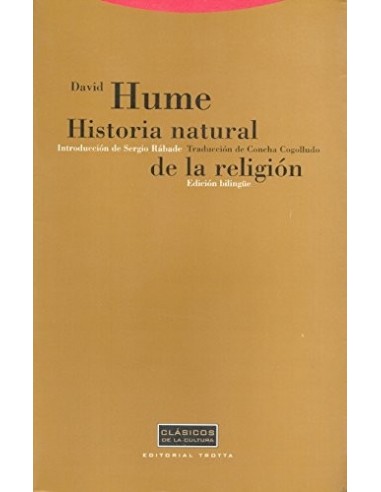 HISTORIA NATURAL DE LA RELIGIÓN...