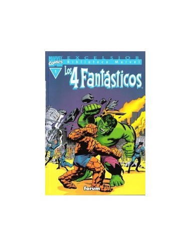 EXCELSIOR BIBLIOTECA MARVEL LOS 4...
