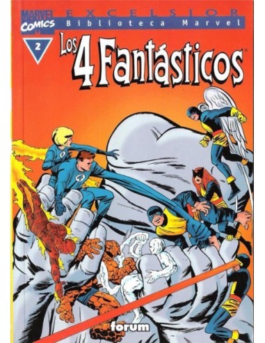 EXCELSIOR BIBLIOTECA MARVEL LOS 4...