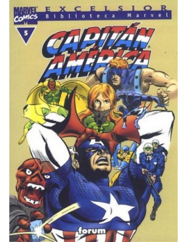 EXCELSIOR BIBLIOTECA MARVEL CAPITÁN...