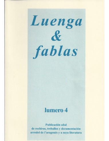 LUENGA & FABLAS lumero 4
