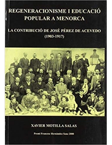 REGENERACIONISME I EDUCACIÓ POPULAR A...