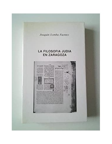 LA FILOSOFÍA JUDÍA EN ZARAGOZA