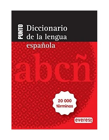 DICCIONARIO PUNTO DE LA LENGUA ESPAÑOLA