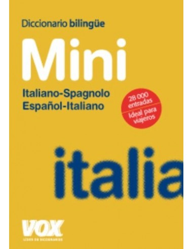 DICCIONARIO VOX MINI ESPAÑOL-ITALIANO...
