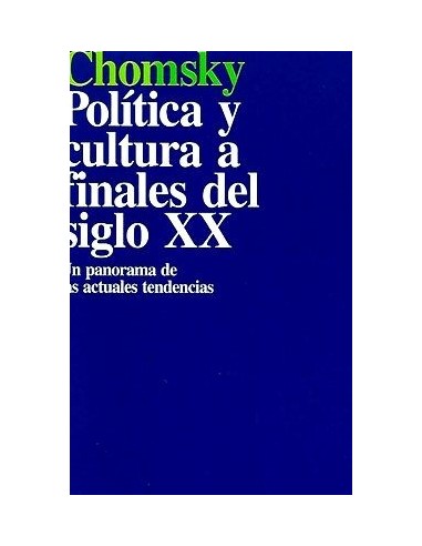 POLÍTICA Y CULTURA A FINALES DEL...