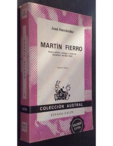 MARTÍN FIERRO Edición de Ricardo...