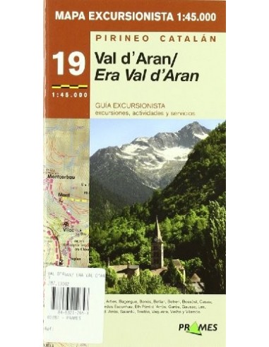 MAPA EXCURSIONISTA VAL D ARAN / ERA...