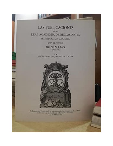 LAS PUBLICACIONES DE LA REAL ACADEMIA...