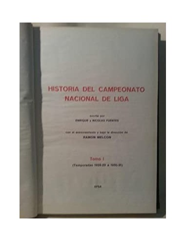 HISTORIA DEL CAMPEONATO NACIONAL DE...