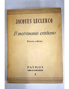 EL MATRIMONIO CRISTIANO