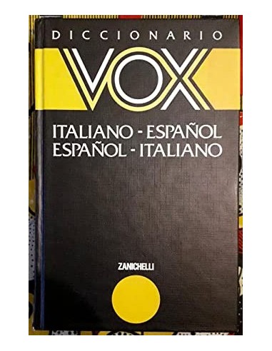 DICCIONARIO VOX ZANICHELLI...