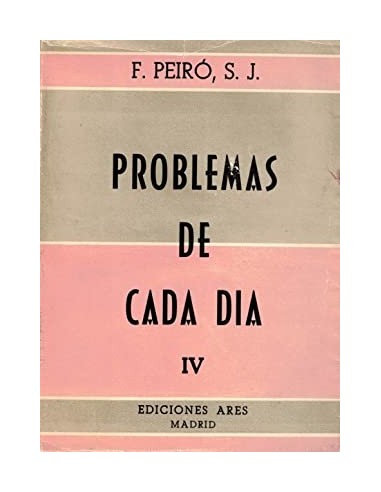 PROBLEMAS DE CADA DÍA IV