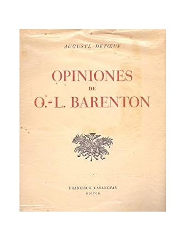 OPINIONES DE O.-L.BARENTON