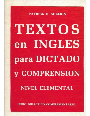 TEXTOS EN INGLÉS PARA DICTADO Y...