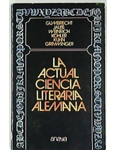 LA ACTUAL CIENCIA LITERARIA...