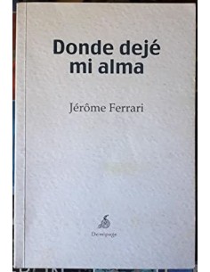 DONDE DEJÉ MI ALMA