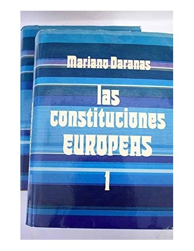LAS CONSTITUCIONES EUROPEAS 2 volúmenes