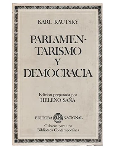PARLAMENTARISMO Y DEMOCRACIA Edición...