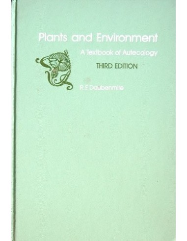 PLANTS AND ENVIRONMENT Third edition