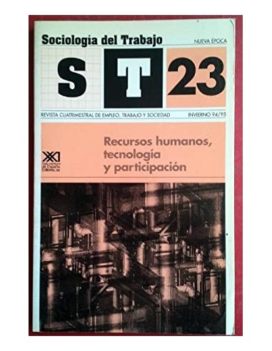SOCIOLOGÍA DEL TRABAJO 23 Invierno 94/95