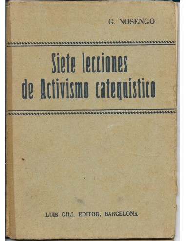 SIETE LECCIONES DE ACTIVISMO...