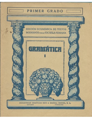 GRAMÁTICA I primer grado