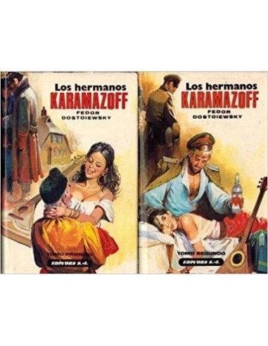 LOS HERMANOS KARAMAZOFF Dos tomos