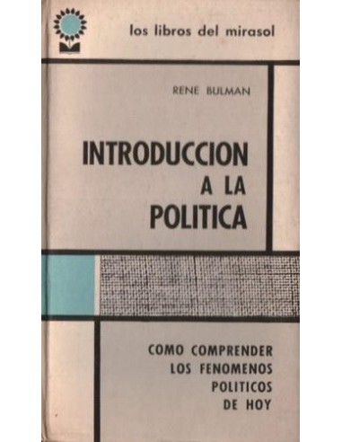 INTRODUCCIÓN A LA POLÍTICA