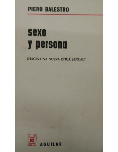 SEXO Y PERSONA