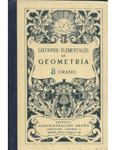 LECCIONES ELEMENTALES DE GEOMETRÍA 3ª...