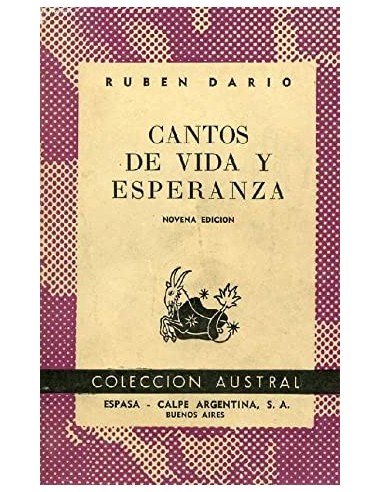 CANTOS DE VIDA Y ESPERANZA