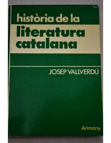 HISTÒRIA DE LA LITERATURA CATALANA...